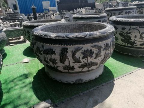 點擊查看詳細(xì)信息<br>標(biāo)題：石缸石花盆 閱讀次數(shù)：3061