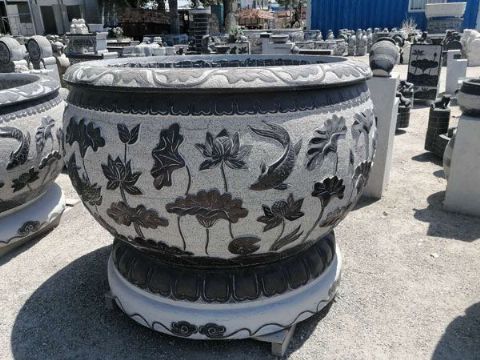 點擊查看詳細(xì)信息<br>標(biāo)題：石缸石花盆 閱讀次數(shù)：3307